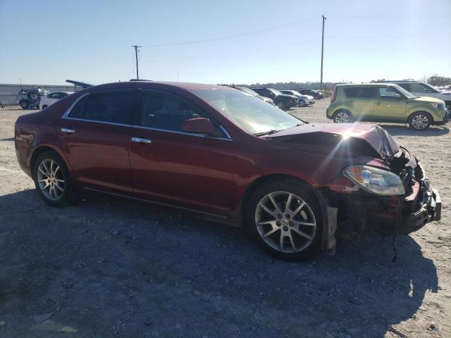 1G1ZE5E70BF222204 - 2011 CHEVROLET MALIBU LTZ წითელი ფოტო 4