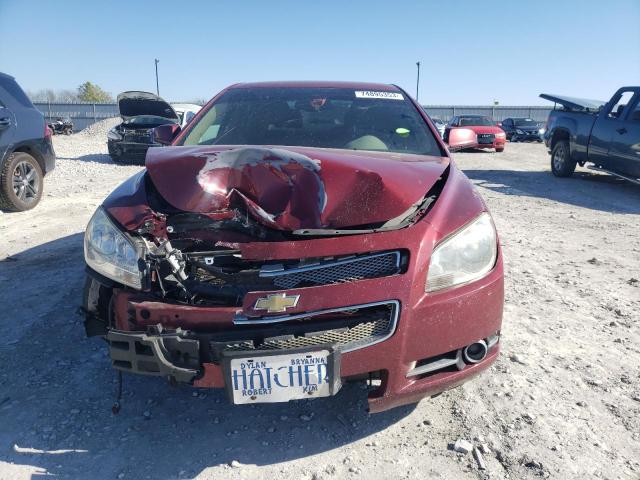 1G1ZE5E70BF222204 - 2011 CHEVROLET MALIBU LTZ წითელი ფოტო 5