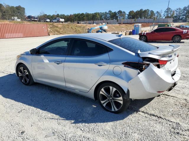 KMHDH4AH3EU168667 - 2014 HYUNDAI ELANTRA SE SILVER photo 2