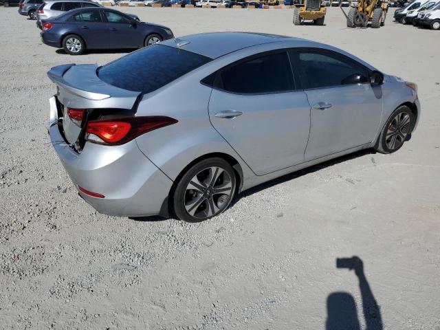 KMHDH4AH3EU168667 - 2014 HYUNDAI ELANTRA SE SILVER photo 3