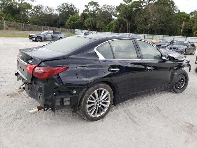 JN1EV7AR1JM434096 - 2018 INFINITI Q50 LUXE BLACK photo 3