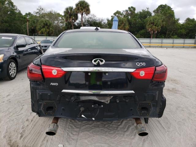 JN1EV7AR1JM434096 - 2018 INFINITI Q50 LUXE BLACK photo 6