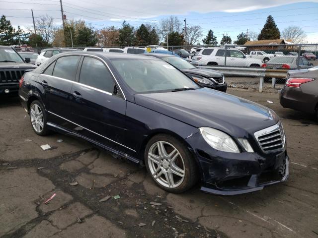 WDDHF5GB5AA053350 - 2010 MERCEDES-BENZ E 350 BLUE photo 4