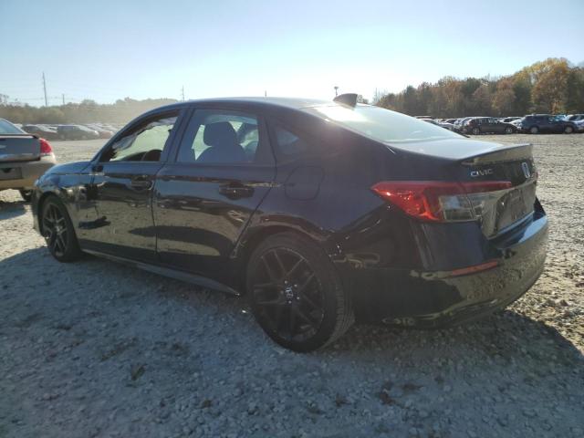 2HGFE2F56NH543691 - 2022 HONDA CIVIC SPORT BLACK photo 2