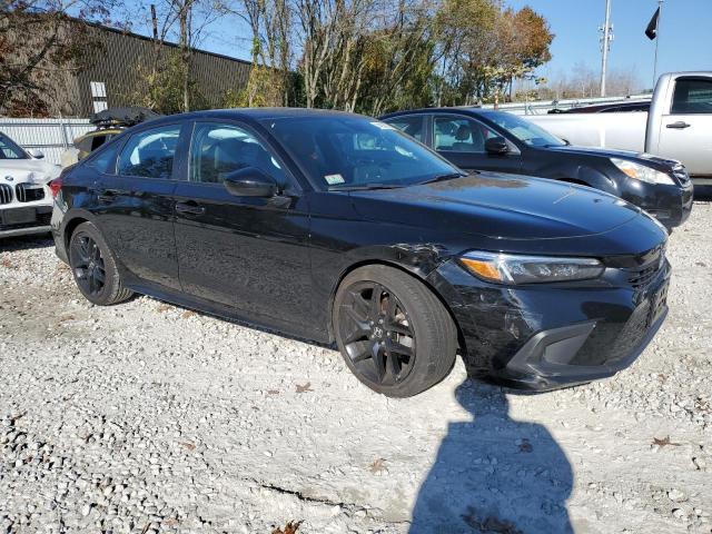 2HGFE2F56NH543691 - 2022 HONDA CIVIC SPORT BLACK photo 4