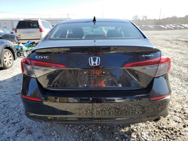 2HGFE2F56NH543691 - 2022 HONDA CIVIC SPORT BLACK photo 6