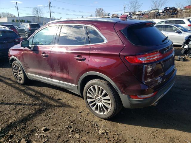 5LMTJ3DH0GUJ00350 - 2016 LINCOLN MKC RESERVE MAROON photo 2