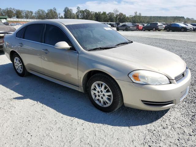 2G1WD5EM8A1233498 - 2010 CHEVROLET IMPALA POLICE TAN photo 4