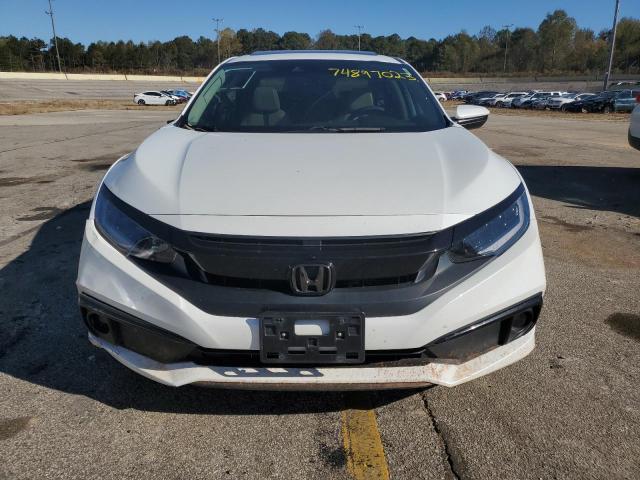 19XFC1F72KE017680 - 2019 HONDA CIVIC EXL WHITE photo 5