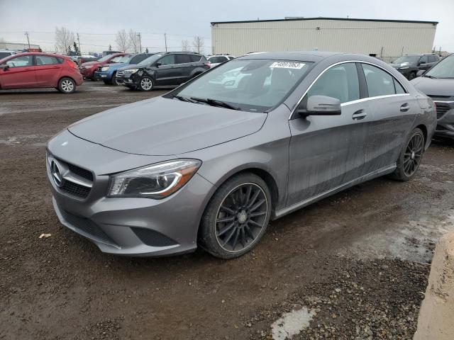 WDDSJ4GB0EN127092 - 2014 MERCEDES-BENZ CLA 250 4MATIC GRAY photo 1