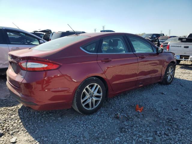 1FA6P0H75G5124873 - 2016 FORD FUSION SE RED photo 3