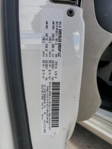 2C4RC1BG8DR620184 - 2013 CHRYSLER TOWN & COU TOURING WHITE photo 12