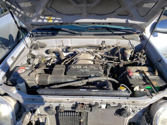 5TBBT441XYS040355 - 2000 TOYOTA TUNDRA ACCESS CAB ვერცხლისფერი ფოტო 11