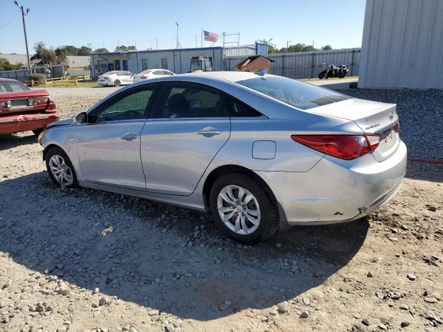 5NPEB4ACXBH123696 - 2011 HYUNDAI SONATA GLS SILVER photo 2