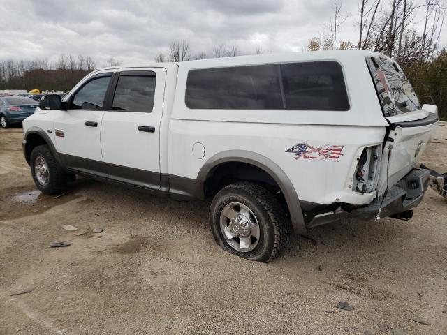 3D7TT2CT7AG128728 - 2010 DODGE RAM 2500 WHITE photo 2