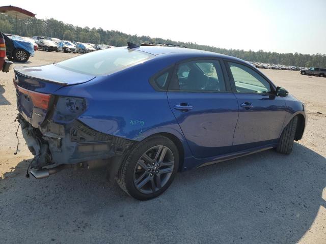 3KPF34AD8LE145731 - 2020 KIA FORTE GT LINE BLUE photo 3