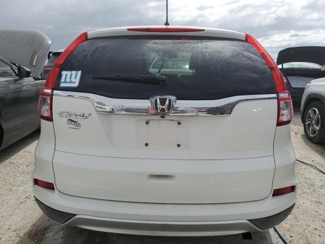 5J6RM3H51GL002923 - 2016 HONDA CR-V EX WHITE photo 6