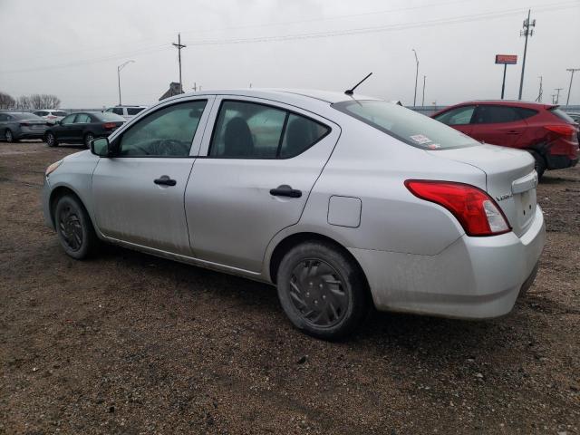 3N1CN7AP5GL871303 - 2016 NISSAN VERSA S SILVER photo 2