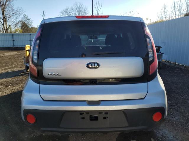 KNDJN2A2XK7014192 - 2019 KIA SOUL SILVER photo 6