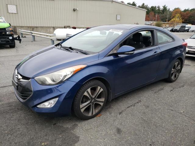 KMHDH6AEXDU016563 - 2013 HYUNDAI ELANTRA CO GS BLUE photo 1