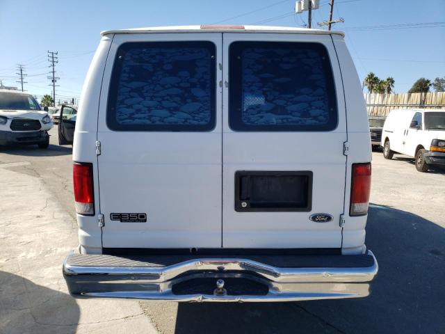 1FTSS34S4YHB06321 - 2000 FORD ECONOLINE E350 SUPER DUTY VAN WHITE photo 6