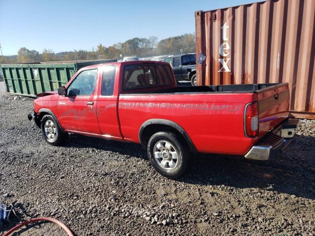 1N6DD26S7XC309500 - 1999 NISSAN FRONTIER KING CAB XE RED photo 2