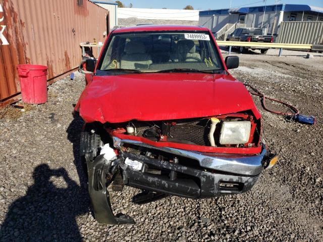 1N6DD26S7XC309500 - 1999 NISSAN FRONTIER KING CAB XE RED photo 5