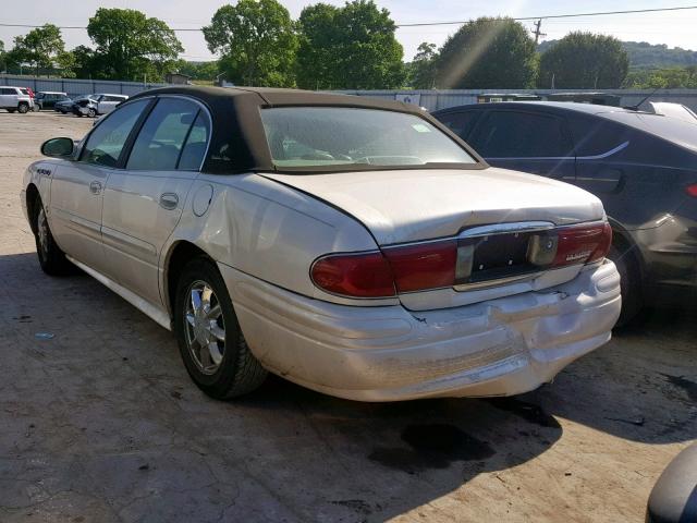 1G4HR54K43U259777 - 2003 BUICK LESABRE LIMITED WHITE photo 3