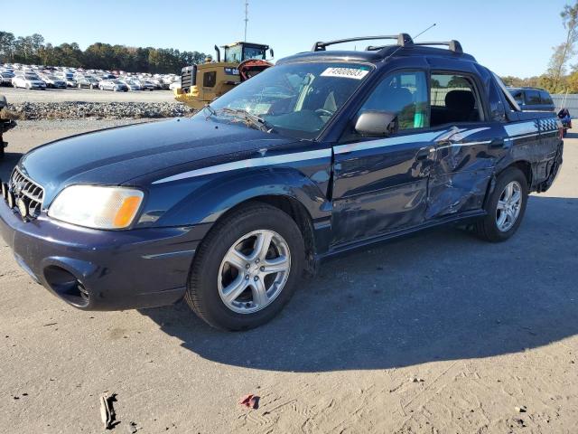 4S4BT62C737115809 - 2003 SUBARU BAJA SPORT BLUE photo 1