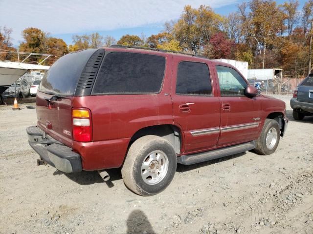 1GKEK13Z73J312299 - 2003 GMC YUKON BURGUNDY photo 3