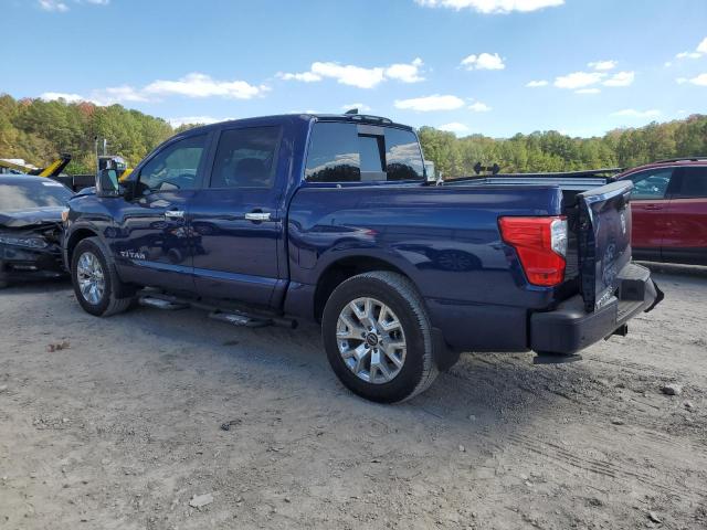 1N6AA1EF9PN109975 - 2023 NISSAN TITAN SV BLUE photo 2