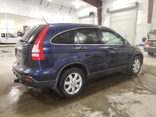 JHLRE48569C006688 - 2009 HONDA CR-V EX BLUE photo 3