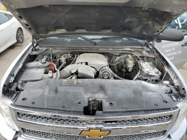 1GCRKSE79DZ413703 - 2013 CHEVROLET 1500 PICKU K1500 LT SILVER photo 11