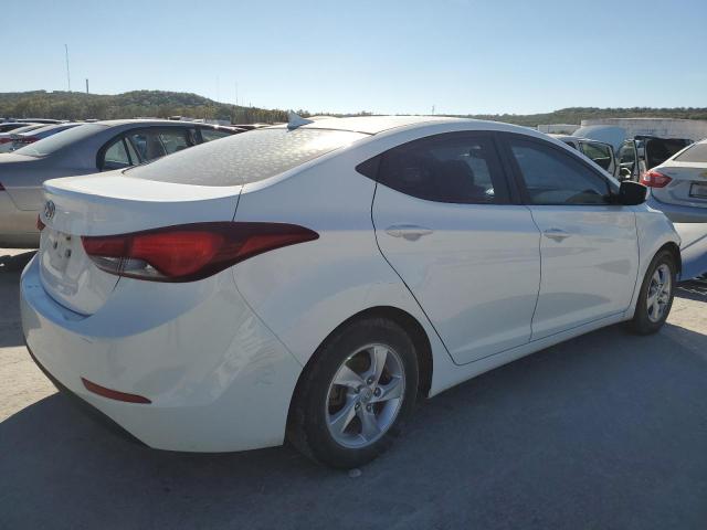 5NPDH4AEXEH475855 - 2014 HYUNDAI ELANTRA SE WHITE photo 3