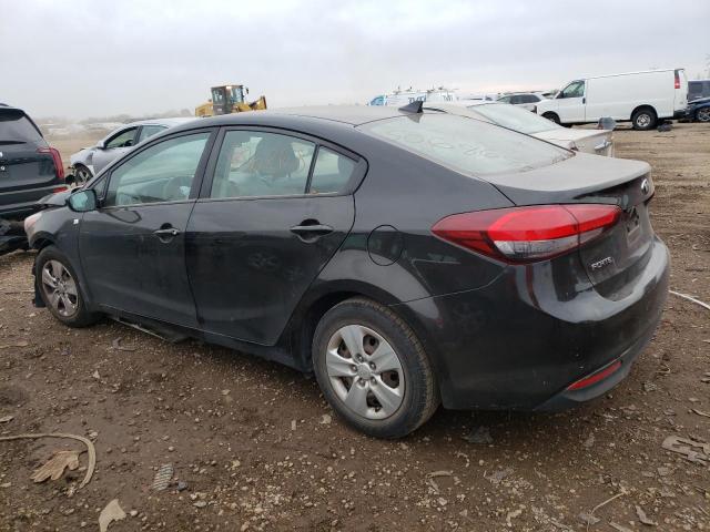 3KPFL4A73HE061091 - 2017 KIA FORTE LX BLACK photo 2