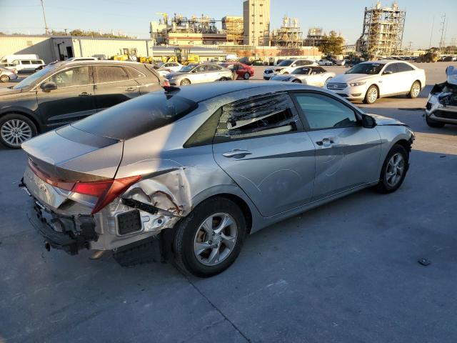 5NPLL4AG3MH029346 - 2021 HYUNDAI ELANTRA SE SILVER photo 3