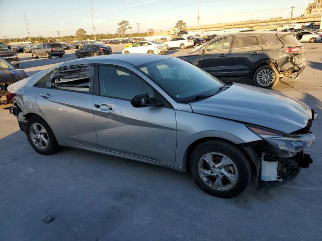 5NPLL4AG3MH029346 - 2021 HYUNDAI ELANTRA SE SILVER photo 4