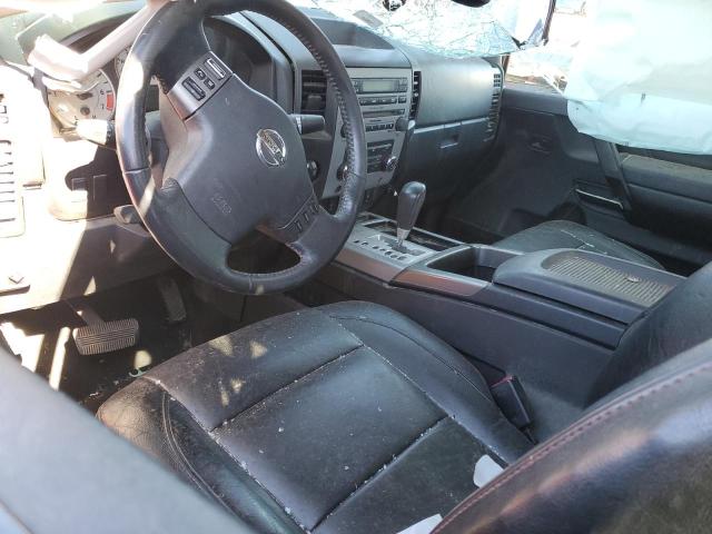 1N6BA0EC9CN303811 - 2012 NISSAN TITAN S WHITE photo 8