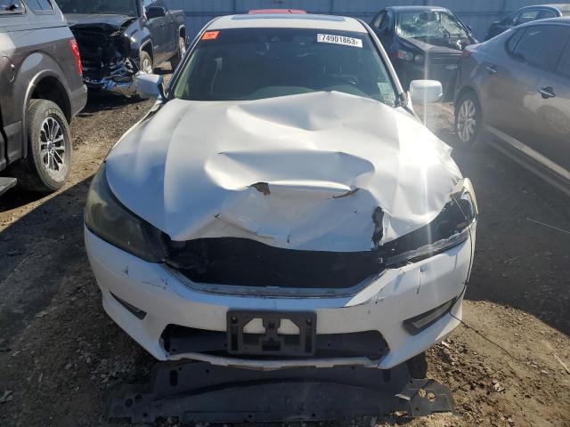 1HGCR2F84DA138668 - 2013 HONDA ACCORD EXL WHITE photo 5