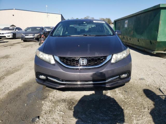 19XFB2F91EE071776 - 2014 HONDA CIVIC EXL GRAY photo 5