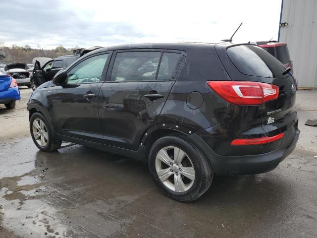 KNDPBCA28D7353836 - 2013 KIA SPORTAGE LX BLACK photo 2