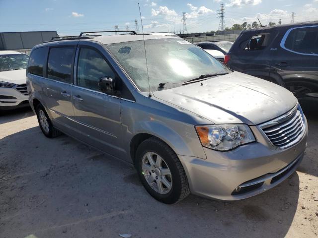 2C4RC1BG3DR583643 - 2013 CHRYSLER TOWN & COU TOURING ვერცხლისფერი ფოტო 4