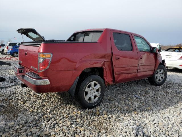 2HJYK16566H518829 - 2006 HONDA RIDGELINE RTL RED photo 3