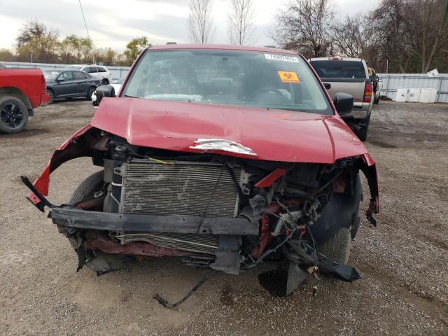 2C4RDGBGXDR789042 - 2013 DODGE GRAND CARA SE RED photo 5