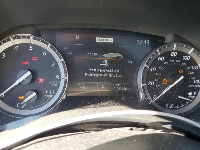 5TDGZRBH9NS596919 - 2022 TOYOTA HIGHLANDER XLE SILVER photo 9