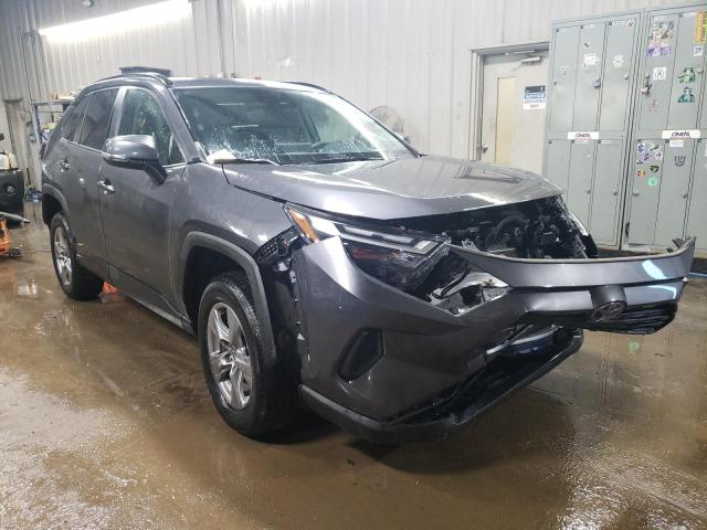 4T3RWRFV3NU066011 - 2022 TOYOTA RAV4 XLE GRAY photo 4