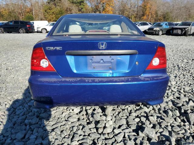 1HGEM22144L026392 - 2004 HONDA CIVIC DX VP BLUE photo 6