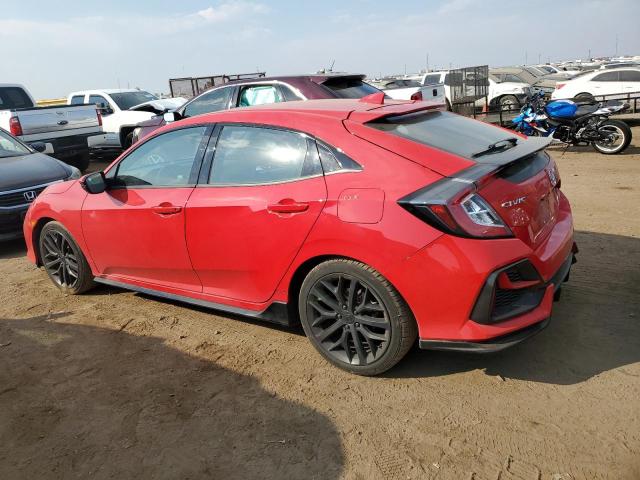 SHHFK7H98LU209863 - 2020 HONDA CIVIC SPORT TOURING RED photo 2
