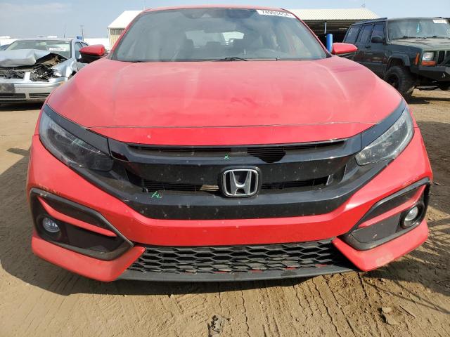 SHHFK7H98LU209863 - 2020 HONDA CIVIC SPORT TOURING RED photo 5