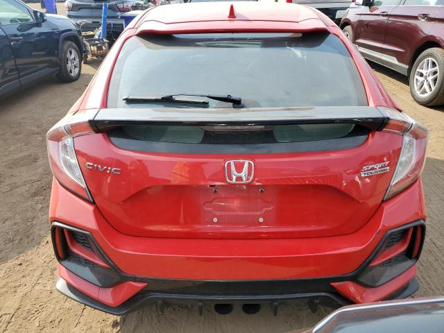 SHHFK7H98LU209863 - 2020 HONDA CIVIC SPORT TOURING RED photo 6